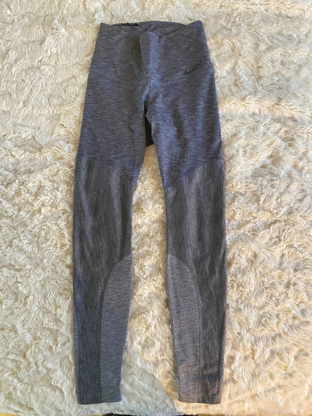 Nike Dri-FIT Grey Colourblock Leggings XS